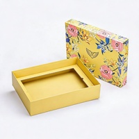 Caja de Regalo de Cartón Rígido con Logotipo Personalizado de Lujo, Base y Tapa, Bandeja Interior, Papel Recubierto, Laminación Mate, Marcos para Fotos, Velas