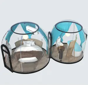 UV Resistant Ellipse Dome Outdoor Transparent Marquee Resort Hotel Tourism Residence Dome Tent