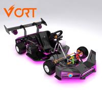 Vortkart - Go Kart Eléctrico Personalizado de Alta Calidad para Adultos, Vehículo de Karting con Batería para Pistas Interiores y Exteriores