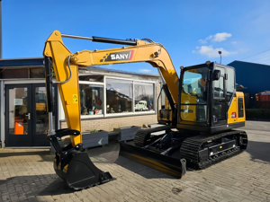Suministro Directo, Excavadora Hidráulica de 7 Toneladas Nueva, Marca SY70C, Potente Excavadora de Orugas Mediana, Bajo Costo, Envío Rápido, En Stock - Product Image 5
