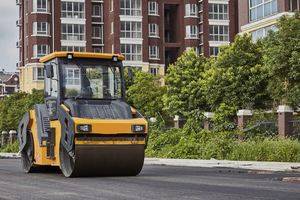 Rodillo Compactador Hidráulico Mini, Rodillo Vibratorio de Doble Tambor con Motor y Bomba 6210e, Componentes Principales del Motor - Product Image 5