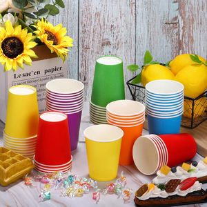 Custom Printing Adjustable Corrugated Eco-Friendly Recyclable <b>Disposable</b> Food Grade Craft Paper <b>Cups</b> Hot/Cold Use - Product Image 4