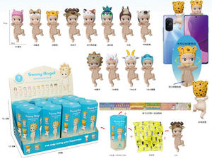 Caja Sorpresa Huaga de Personajes de Dibujos Animados, Mini Figuras de Frutas y Animales, Muñecos Lindos, Regalo para Teléfono, Manualidades - Product Image 6