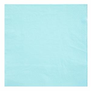 Juego de Vajilla para Fiestas Color Verde Azulado, Platos, Vasos y Servilletas de Papel (Para 24 Personas, 72 Piezas) - Product Image 5