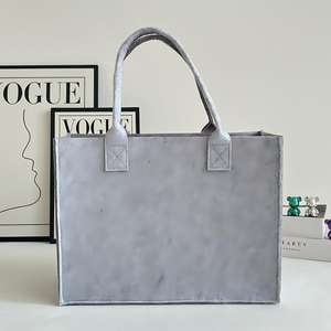 Bolsa de Regalo de Fieltro No Tejido, Bolso Tote con Color y Logotipo Personalizables, Impresión de Alta Calidad, Tamaño Personalizado, Origen China - Product Image 5