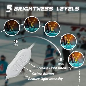 Hockey Neon <b>Sign</b> LED indoor hanging ambient light pitch <b>sign</b> wall decoration light entrance indicator light luminous <b>sign</b> 5v 12v - Product Image 2