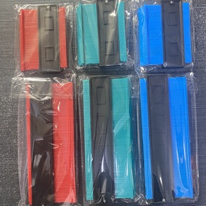 Medidor de Contornos, Regla de Medición Irregular, Medidor de Arco con Bloqueo Multifunción, Plantilla de Perfil Ancho, Guía de Plástico - Product Image 2