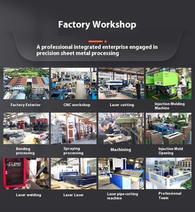 Fabricação Personalizada de Chapas de <span class=keywords><strong>Metal</strong></span> em Aço Inoxidável e Alumínio, Usinagem CNC e Usinagem a Laser para Acabamento em Pó - Product Image 6