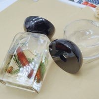 Diffuseur en verre de parfum de maison écologique Bouchon de bouteille en verre durable avec bouchon en plastique Couvercle de bouteille d'aromathérapie Reed