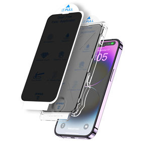 Protector de Pantalla de Vidrio Templado de Cobertura Total, Vidrio de Privacidad Magic Box para iPhone 11 12 13 14 15 16 Pro Max - Product Image 2