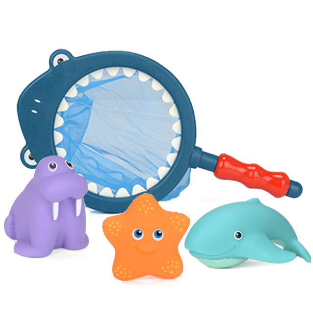 Детские Игрушки для ванны, Мультяшные морские животные, Детская ванна, сквирты, Игрушки для ванны, веселая обучающая и развивающая игрушка для малышей