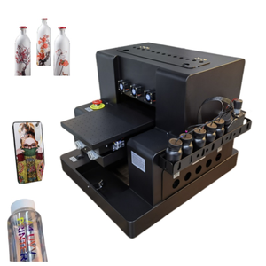 MultiFunctional Automatic New UV Inkjet Flatbed <b>Printer</b> for <b>A3</b> A4 Portable Supports Varnish Bottle Printing - Product Image 1