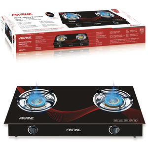 AKANE Home Cooking Cuisinière À Gaz Estufa De Gas De Coccion En Casa Double Brûleur Allumage Rapide Forte Puissance De Feu Sûr Stable Conception - Product Image 2