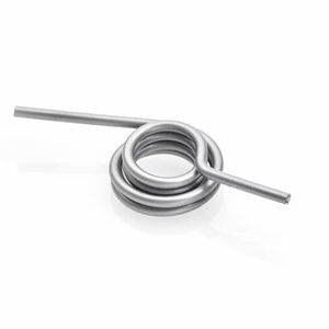 Resorte de Torsión Doble de Alta Calidad, Resorte de Torsión de Acero Inoxidable Personalizado para Bisagras de Puertas de Garaje, Uso Industrial - Product Image 1