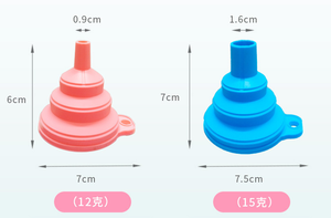 Embudo Plegable de Silicona de Grado Alimenticio para Transferir Líquidos a Botellas - Product Image 6