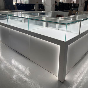 Vitrine de présentation de montres et de bijoux en acier inoxydable doré moderne, fabrication SUNDO, vente en gros, logo personnalisé pour boutique - Product Image 5