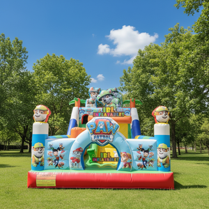 Château gonflable Pat' Patrouille à <span class=keywords><strong>prix</strong></span> d'usine avec toboggan <span class=keywords><strong>pour</strong></span> fêtes d'<span class=keywords><strong>anniversaire</strong></span> et locations - Product Image 2