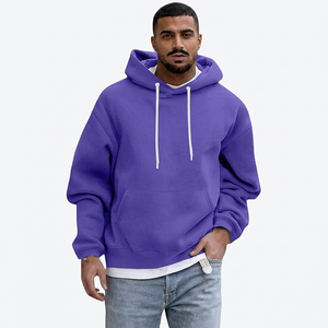Sudadera con Capucha Extra Grande para Hombre, Logotipo Personalizado de Alta Calidad, 100% Algodón Negro, Impresión Puff, Fabricantes OEM al por Mayor para la Temporada de Primavera - Product Image 1
