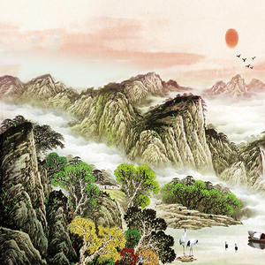 <span class=keywords><strong>500</strong></span> à 1000 <span class=keywords><strong>pièces</strong></span> de <span class=keywords><strong>puzzle</strong></span> éducatif en carton épais personnalisé, paysages chinois à faire soi-même - Product Image 3