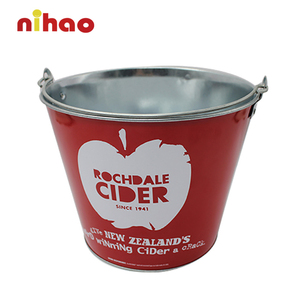 ผู้ผลิต NIHAO จำหน่ายถังน้ำแข็งทรงกลมทันสมัยทำจากเหล็กชุบสังกะสีสำหรับงานปาร์ตี้และงานอีเว้นท์ พร้อมพิมพ์โลโก้ได้ - Product Image 1