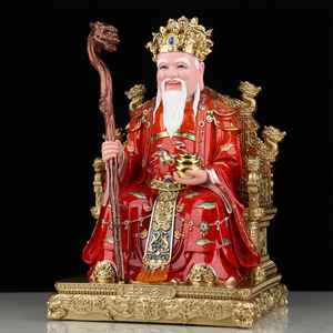 Nueva Estatua <span class=keywords><strong>de</strong></span> Buda del Dios <span class=keywords><strong>de</strong></span> la <span class=keywords><strong>Tierra</strong></span> Tallada y Estampada en Caliente, Colorida, <span class=keywords><strong>de</strong></span> Estilo Taoísta, para el Culto a la Fortuna y la Virtud - Product Image 1