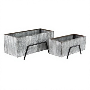 Maceta Moderna y Elegante de Cerámica para Suculentas y Plantas Pequeñas, Decoración para Interiores del Hogar y Accesorio de Jardín, Axiom Accents - Product Image 1
