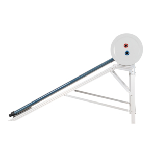 Calentador de Agua de Tubos Evacuados de Alta Integración con Certificación Solar Keymark de 150L, Acero Inoxidable, para Exteriores, Garaje y Hogar - Product Image 1