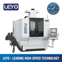 Centre d'usinage CNC à 5 axes de type portique FC650, machine industrielle de perçage et de fraisage, machine de fraisage CNC de grande envergure pour le métal
