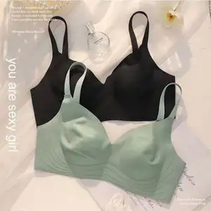 YHYT Traceless lingerie for women gathering thin and smooth small chest without steel ring bra