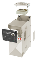 Convertisseur monophasé 0,75 kW |   Variateur de fréquence multifonctionnel 1,5 kVA, design compact, régulation automatique de tension, contrôle vectoriel sans capteur, IP20