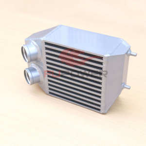 Intercooler de gran capacidad de montaje lateral de aluminio de carreras de 2 filas para <span class=keywords><strong>Renault</strong></span> <span class=keywords><strong>5</strong></span> GT Turbos - Product Image 1