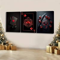 HAOWAI OEM/ODM Modern Art Dice Poker Posters, cadeaux parfaits pour les amis et la famille, peintures murales de chambre, décoration de salon et de chambre à coucher