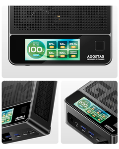 Pro Max AMD R7 8845hs lõi chủ đề mini máy tính để bàn PC 32GB DDR5 1TB SSD 16GB video Bộ nhớ wifi công nghiệp chơi game máy tính để bàn Linux OS - Product Image 3