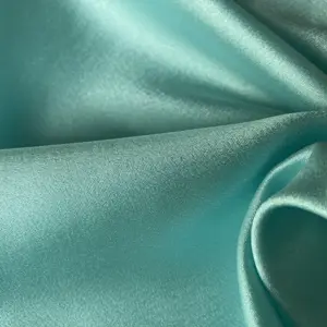 New Fuji Tex 2023 Hot Sales Charmeuse Silk Satin Wedding Dress Cheap Silk 100% Polyester Satin Fabric