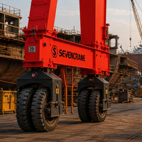 Grue mobile à portique de 40 tonnes avec moteur, boîte de vitesses et télécommande sans fil pour la manutention de conteneurs de 20/40 pieds – Idéale pour les hubs logistiques modernes