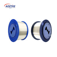Cable AOPTKE de fibra óptica monomodo G652d G654d G657a1 G657a2 Drones FPV Comunicación de fibra óptica desnuda de vidrio de silicona