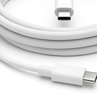 Cable USB-C a USB-C de 100W 5A, 1.8M, Carga Rápida PD 3.0 para Computadora, Laptop, Tablet, Smartphone