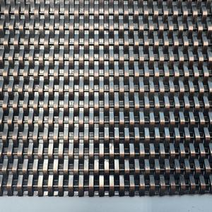 Maille décorative de plafond personnalisée en usine, en alliage d'aluminium, en acier inoxydable, <span class=keywords><strong>rideau</strong></span> en maille à mailles métalliques - Product Image 5