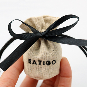 Quà Tặng Tùy Chỉnh Trang Sức Túi <span class=keywords><strong>Linen</strong></span> Muslin <span class=keywords><strong>Pouch</strong></span> Với Đáy Tròn - Product Image 6