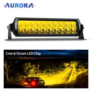 AURORA Patent No Screw Patent Dual Row Led Light Bar Offroad 6" 10" 20" 30" 40" 50" Inch Car Led Light Bars