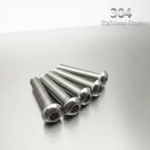 สกรูหัวหกเหลี่ยมทองเหลืองคุณภาพสูงแบบธรรมดา ลดราคาพิเศษ หัวกลมครึ่งวงกลม M2m8 - Product Image 2