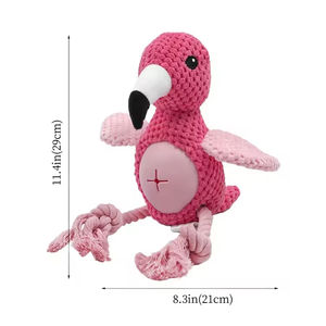 Nuevo fabricante, precio al por mayor, juguete interactivo <span class=keywords><strong>para</strong></span> masticar perros de peluche, juguete <span class=keywords><strong>para</strong></span> mascotas con cuerda dispensadora de alimentos - Product Image 6