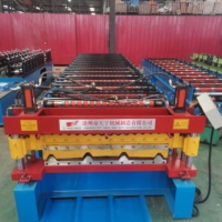 TY Machines de broderie par ordinateur Prix Foire de Canton Offre Spéciale Rouleau de tuile à double couche formant la machine