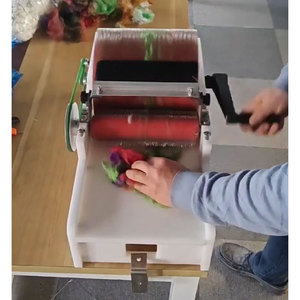 Cardeur à tambour pivotant robuste de 10 pouces pour le traitement professionnel de la <span class=keywords><strong>laine</strong></span> et la préparation des fibres avec une capacité améliorée - Product Image 6