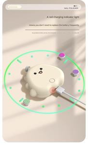 Cortauñas Eléctrico <span class=keywords><strong>para</strong></span> Bebés con Diseño Adorable, Cortauñas Portátil de Acero Inoxidable, <span class=keywords><strong>Lima</strong></span> de <span class=keywords><strong>Uñas</strong></span> Automática Segura - Product Image 6