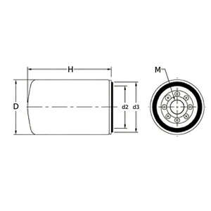 Filtro de Aceite P550779 para Motor de Tractor John Deere - Product Image 3