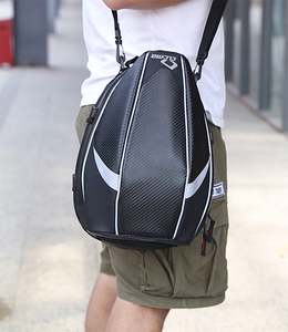 Sac de selle de moto CUCYMA CB-1801, sac de queue imperméable, sac de coffre arrière pour moto, sac de rangement avec réfléchissant pour les voyages et les trajets quotidiens - Product Image 5