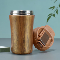 Mugs de voyage isothermes sous vide en acier inoxydable 18/8 à double paroi de 400 ml, anti-fuite, avec logo personnalisé, par Emerit Manufacturer, modèle 2026