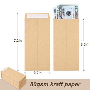 Bán Buôn Tùy Chỉnh In Có Thể Tái Chế Phân Hủy Sinh Học Nhỏ Kraft Phong Bì Hạt Giống Kẹo Sinh Thái Bao Bì Pouch Cho Bán Lẻ Và Quà Tặng - Product Image 3