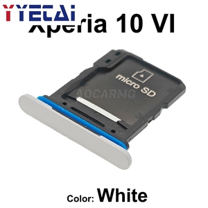 YYT para Sony Xperia 10 VI XQ-ES72 <span class=keywords><strong>ES54</strong></span> X10vi, Bandeja para Tarjeta SIM, Ranura para Tarjeta MicroSD - Product Image 6